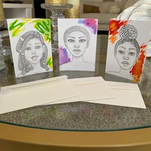 Custom Greeting Cards with blank interior